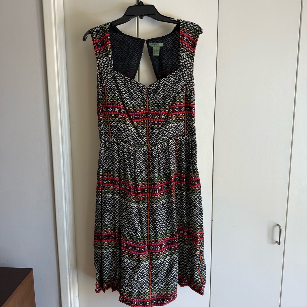 Anthropologie Maple dress